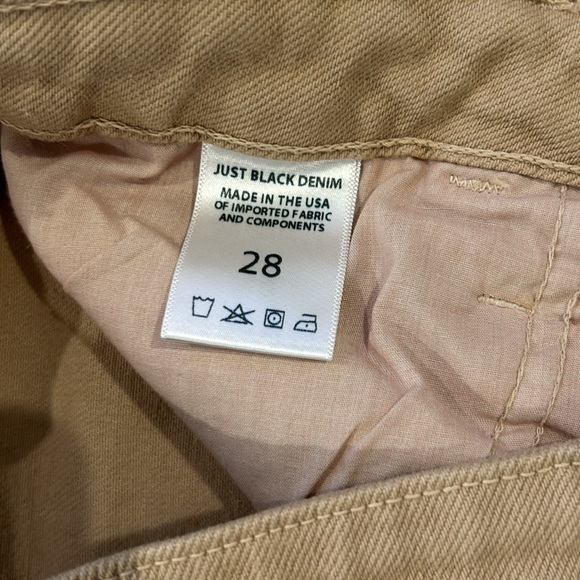 Just Black Denim Jeans, Size 28 - Picture 6 of 7